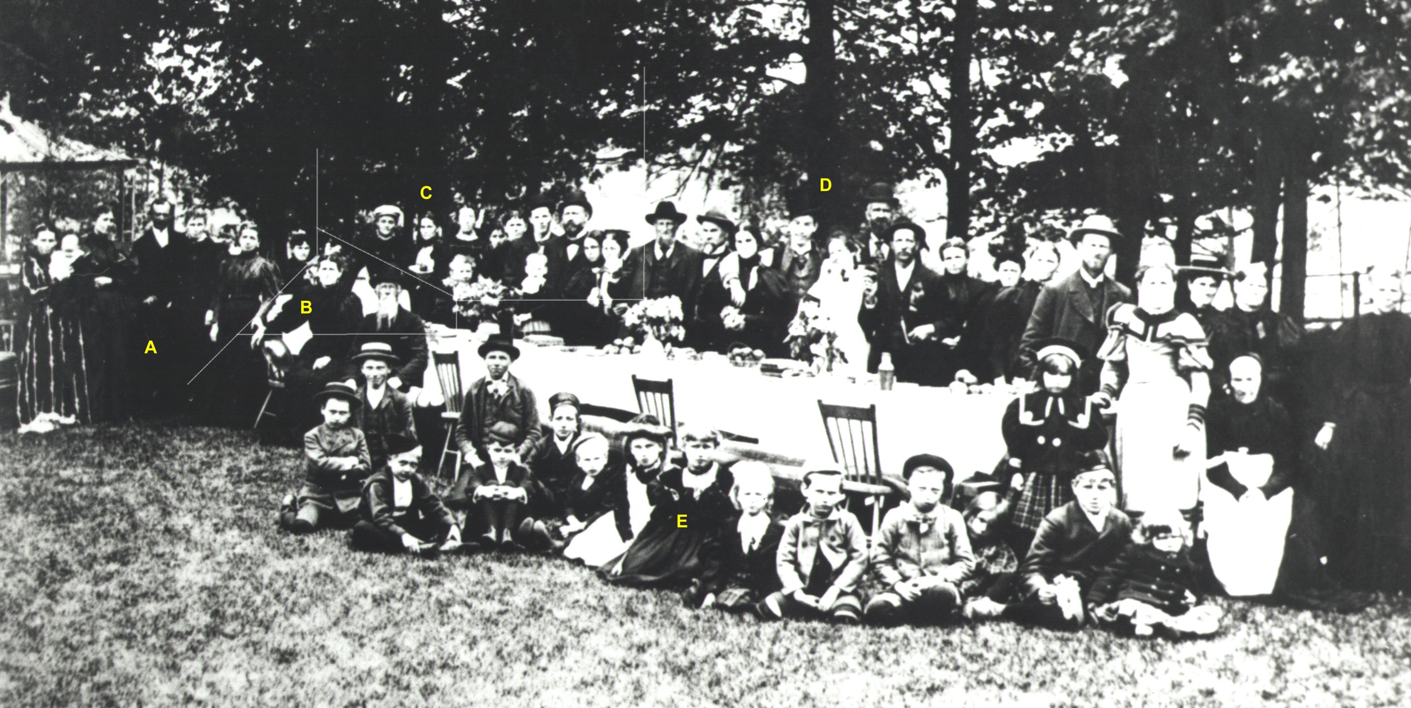 Pollard/Shook Family Picnic 1897